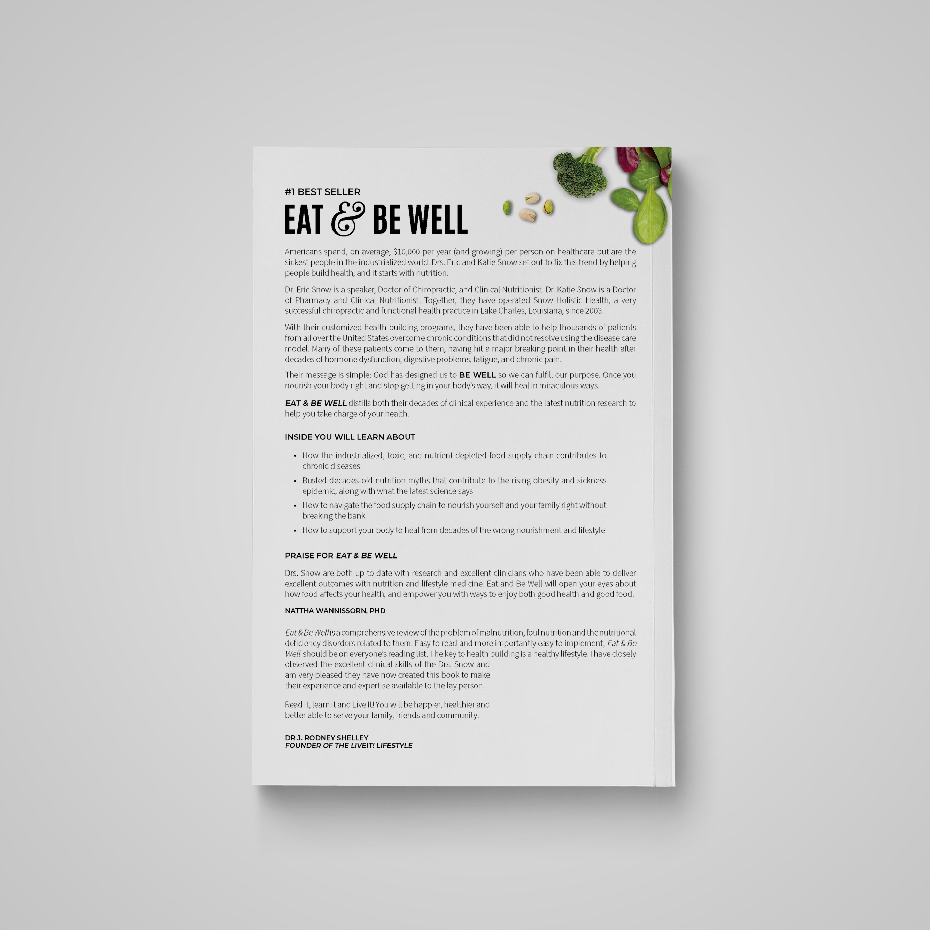 Eat & Be Well: How To Use Food To Maximize Energy, Boost Brain Power, And Get Out Of Pain