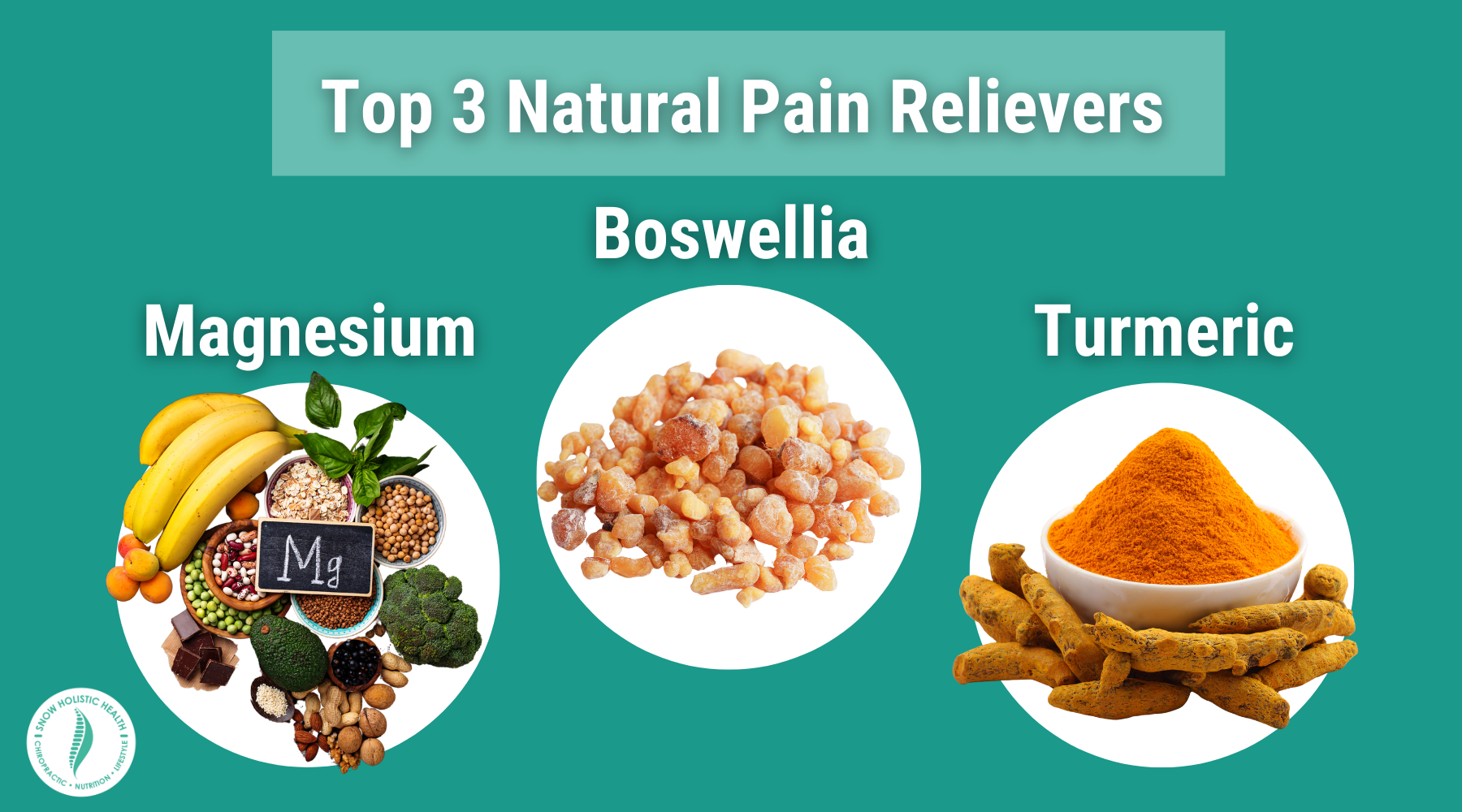 Top 3 Natural Pain Relievers