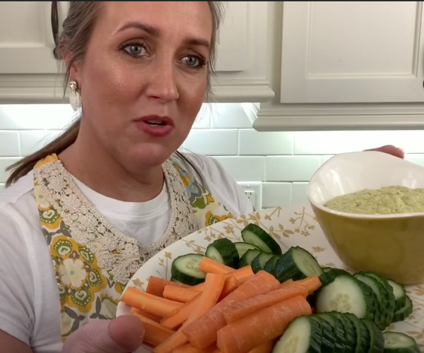 Turmeric Zucchini Hummus - Cooking With Dr. Katie Snow - Snow Holistic Health