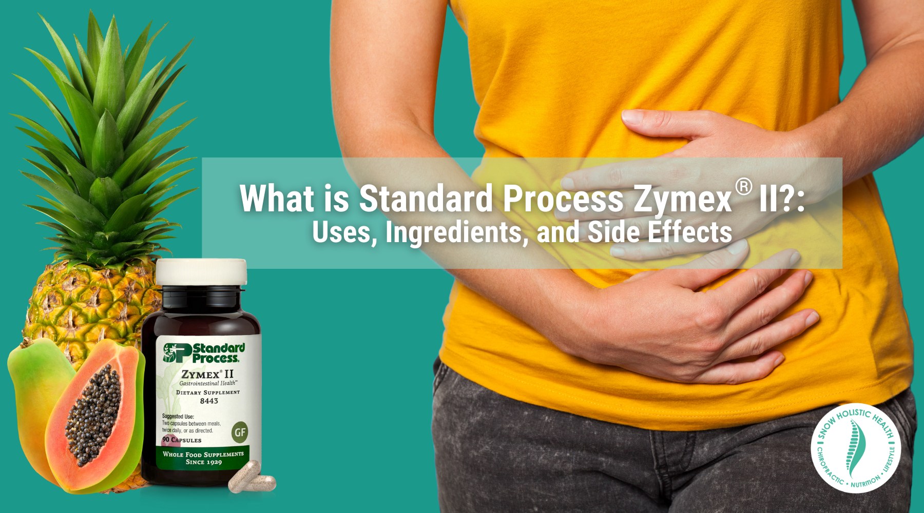 what is standard process zymex II?: uses, ingredients, and side effects