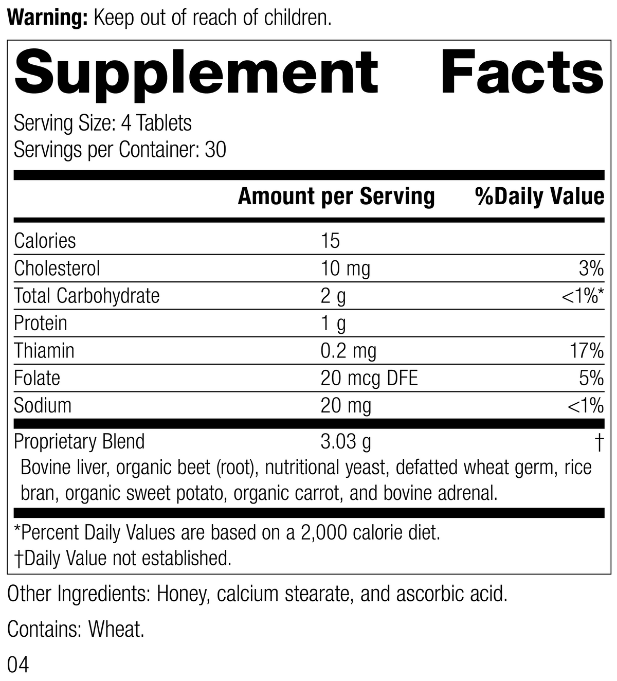 Cataplex® B-Core, 120 Tablets - Snow Holistic Health