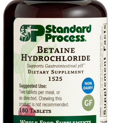 Betaine Hydrochloride, 180 Tablets