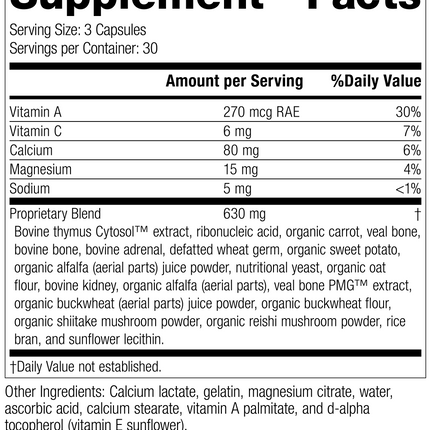Congaplex®, 90 Capsules, Rev 05 Supplement Facts