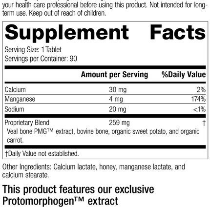 Ostrophin PMG®, 90 Tablets, Rev 17 Supplement Facts