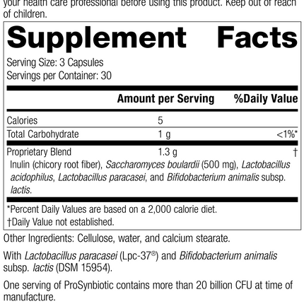 ProSynbiotic, 90 Capsules