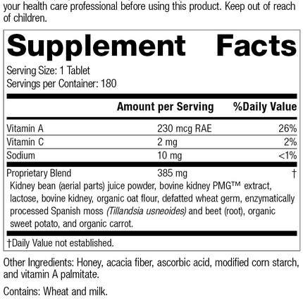 7120 Renafood R04 Supplement Facts