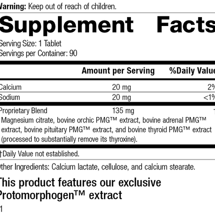 Symplex® M, 90 Tablets, Rev 10 Supplement Facts