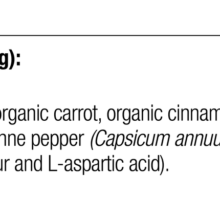 Equine Metabolic Support, Rev 09 Supplement Facts