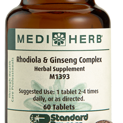 Rhodiola & Ginseng Complex, 60 Tablets