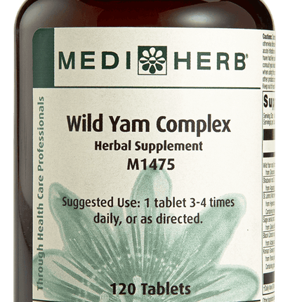 Wild Yam Complex, 120 Tablets