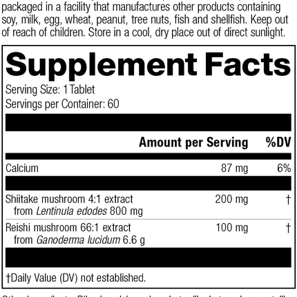 supplement fact label