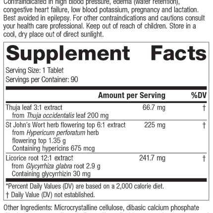 Viranon Rev 03 Supplement Facts